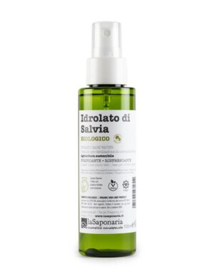 Idrolato di salvia bio Re Bottle Spray - La Saponaria