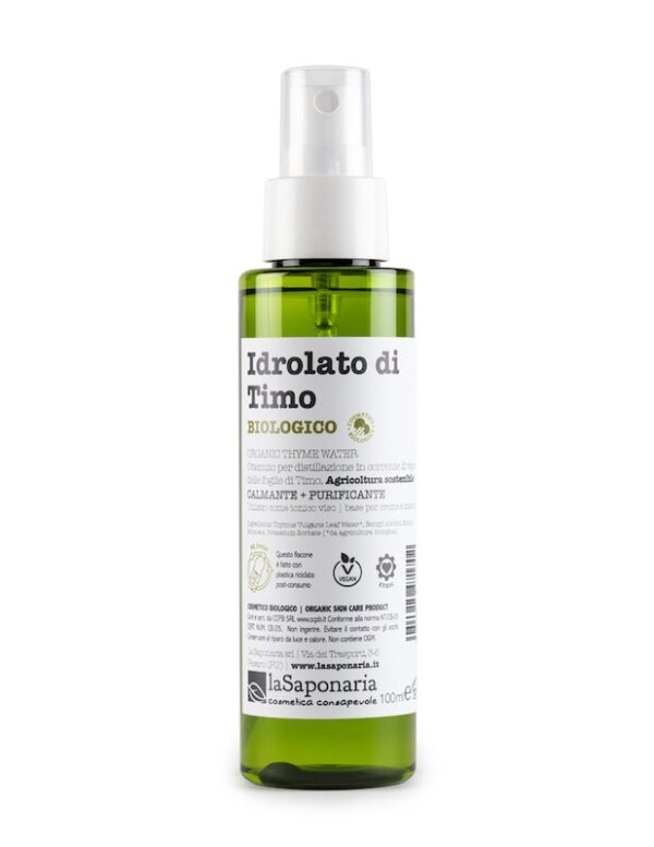 Idrolato di timo bio Re Bottle Spray - La Saponaria