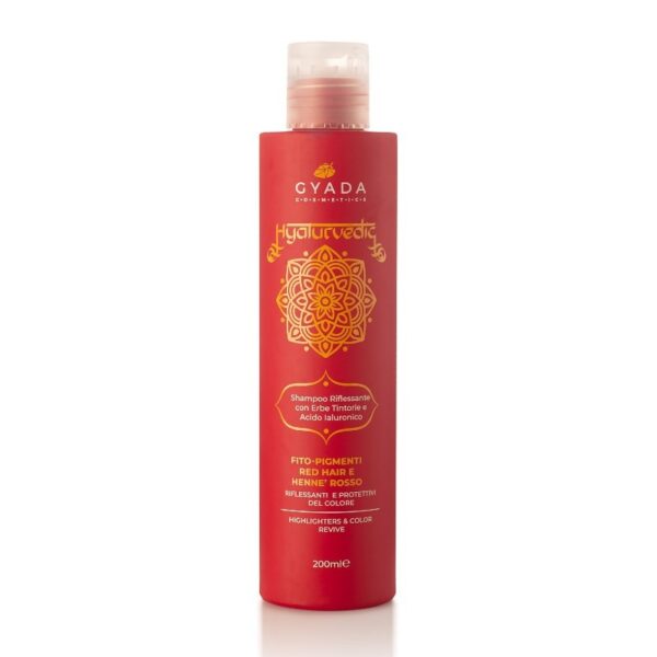 Hyalurvedisches Red Hair Reflective Shampoo - Gyada Cosmetics