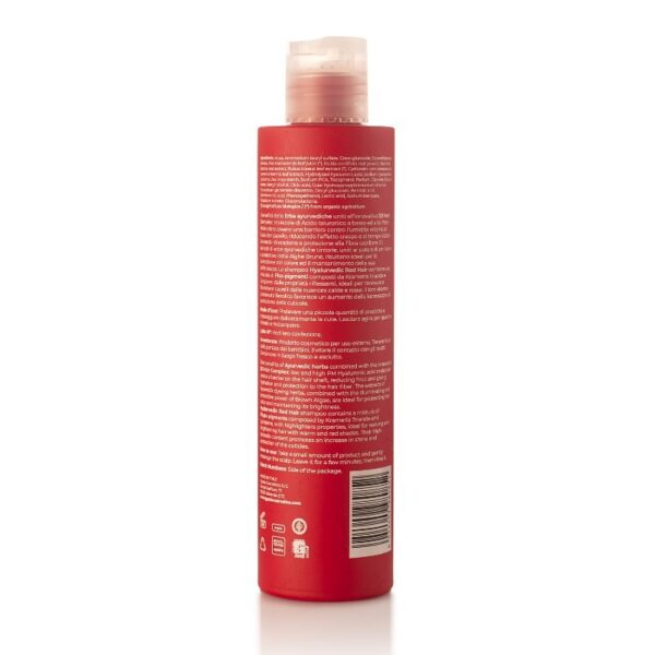Hyalurvedic Red Hair Reflective Shampoo - Gyada Cosmetics
