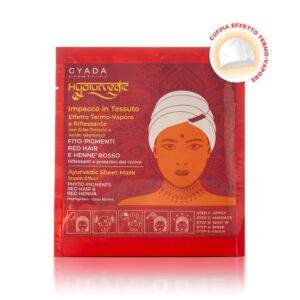 Hyalurvedic Impacco In Tessuto Riflessante Red Hair - Gyada Cosmetics