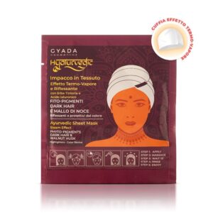 Hyalurvedic Impacco In Tessuto Riflessante Dark Hair - Gyada Cosmetics