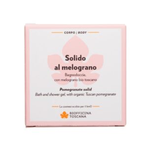 Solid pomegranate shower gel - Biofficina Toscana