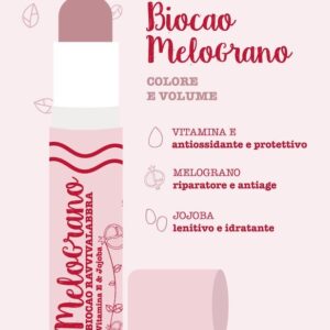 Balsamo labbra - BIO CAO - Melograno Ravvivalabbra - La Saponaria