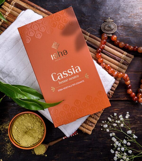 Cassia pura 100% hennè neutro - Isha Cosmetics - immagine 2