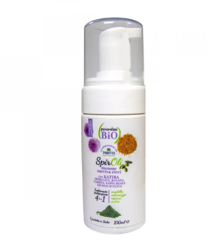 SpirOlì Mousse Ravviva Ricci 100ml - Parentesi Bio