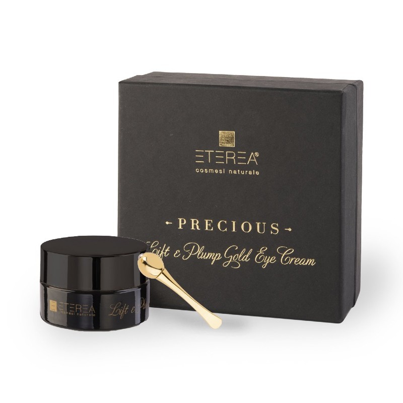 Precious Lift & Plump Gold Eye Cream + Tool 15ml - Eterea