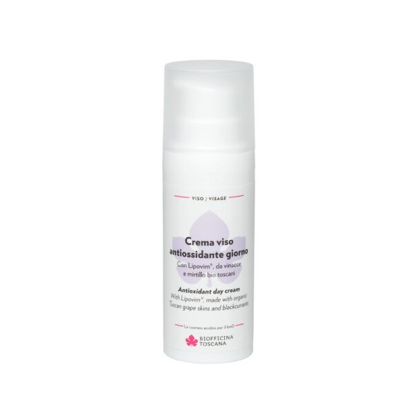 Crema Viso Antiossidante giorno 50ml - Biofficina Toscana
