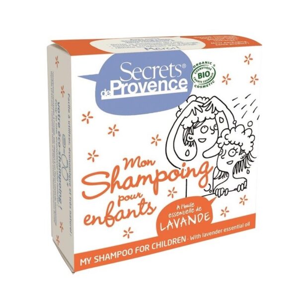 Shampoo Solido per Bambini alla Lavanda 85g - Secrets de Provence