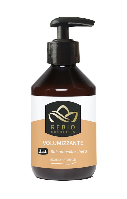 Balsamo Maschera 2 In 1 Volumizzante 200ml - Rebio Cosmetics