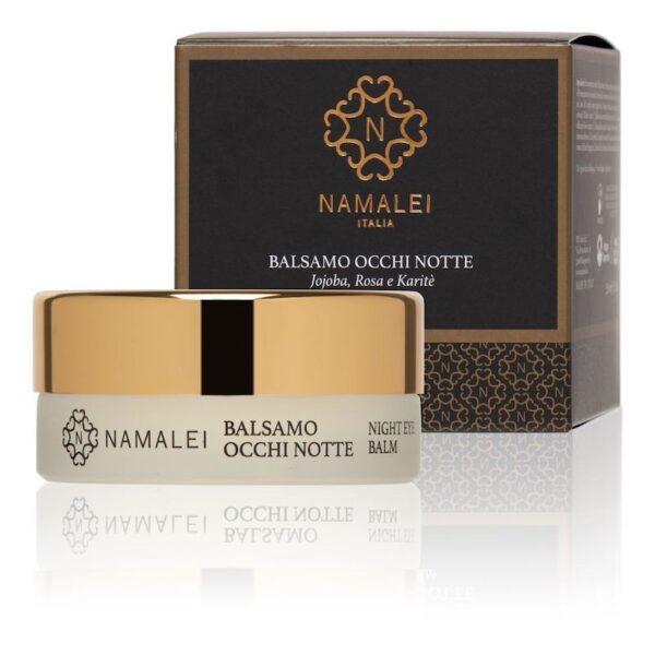 Jojoba, Rose und Shea Night Eye Balm 15ml - Namalei