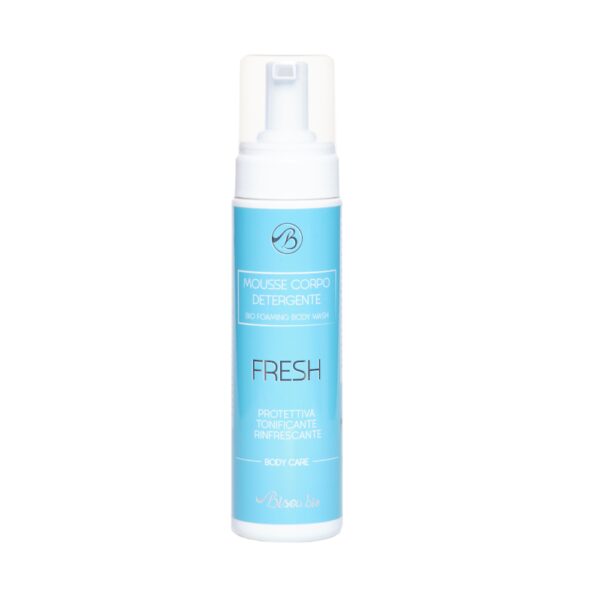 Fresh - Mousse Detergente Corpo Talco 200ml - BisouBio