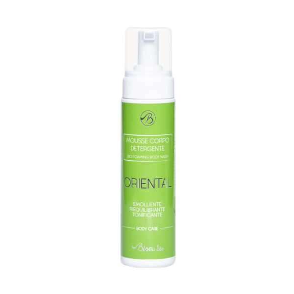 Oriental - Mousse Detergente Corpo Patchouli 200ml - BisouBio