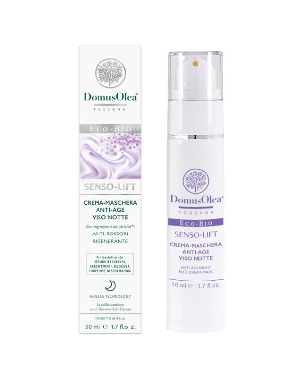 Crema Maschera Anti Age Viso Notte Senso Lift - Domus Olea Toscana