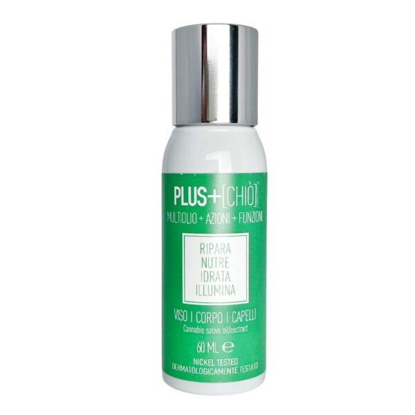 Plus + By [Chiò] – Multioil +Uses +Functions (Face, Body, Hair) 60ml