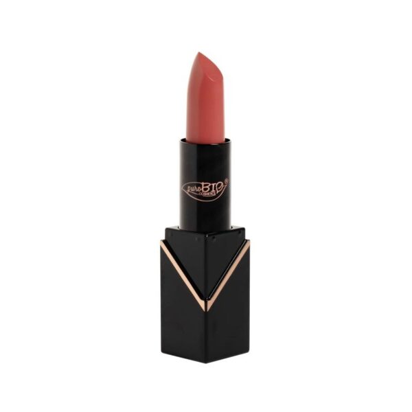 Rossetto Lipstick Semi-Matte 104 Rosa Pesca PACK - PuroBio