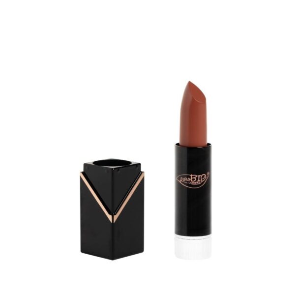 Semi-Matte Lipstick Lipstick 105 Nude Peach REFILL - PuroBio
