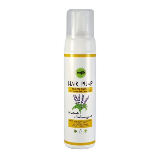 Hair Pump Aria - Mousse Capelli Lisci Volumizzante 200ml - Anarkhìa Bio
