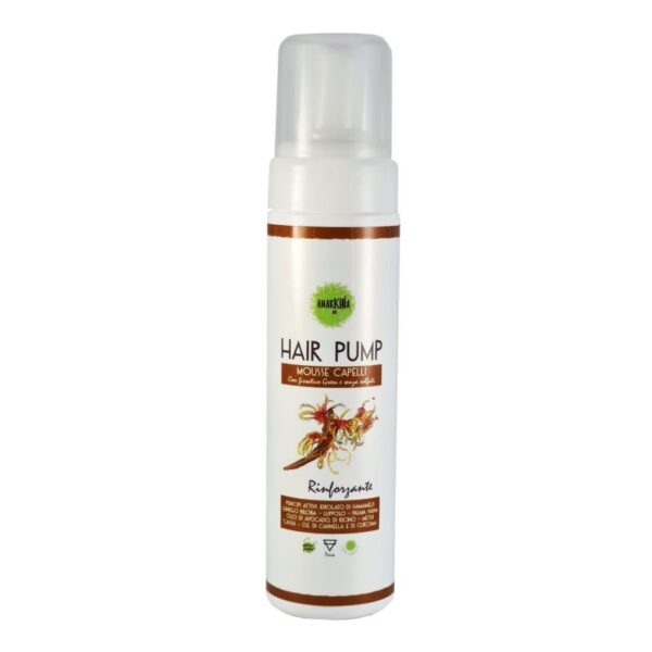 Hair Pump Terra - Mousse Capelli Ricci Rinforzante 200ml - Anarkhìa Bio