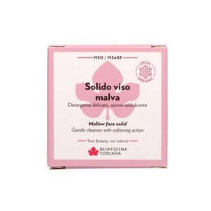 Detergente viso Solido Malva 50g - Biofficina Toscana