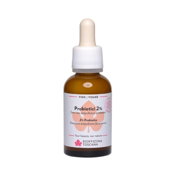 Siero Antipollution Probiotici 2% 30ml - Biofficina Toscana