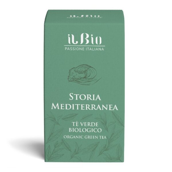 Mediterrane Geschichte - Bio-Grüntee 12 Stück - Il Bio