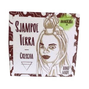 Sjampoe Terra - Nährendes, stimulierendes und stärkendes festes Shampoo - Anarkhìa Bio