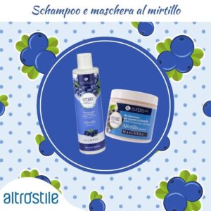 Blaubeer-Shampoo und Haarmaske - Alkemilla