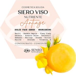 Siero Viso Nutriente Anti age - Sensonaturale