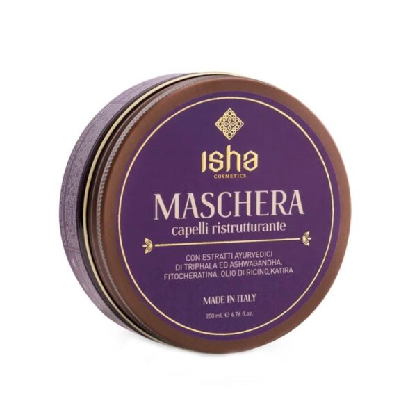 Maschera Capelli Ristrutturante 200ml - Isha Cosmetics