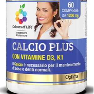Integratore Calcio Plus 60 compresse - Colours of Life