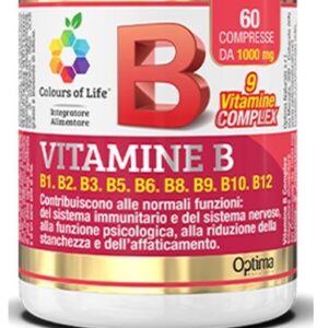 Integratore Vitamina B Complex 60 caps - Colours of Life