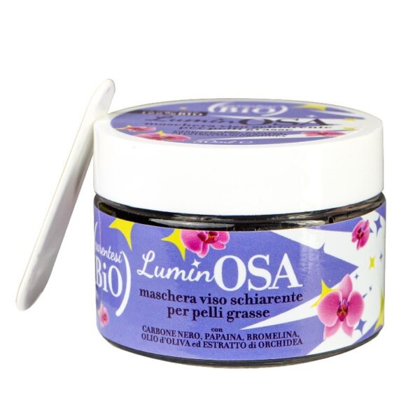 LuminOsa - aufhellende Gesichtsmaske für fettige Haut 50ml - Parentesi Bio