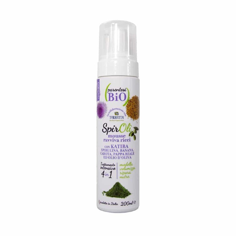 SpirOlì Mousse Ravviva Ricci 200ml - Parentesi Bio