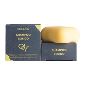 Shampoo solido con estratto di luppolo, mango e aloe vera - Solidoh
