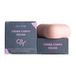 Crema corpo solida nutriente e idratante - Solidoh