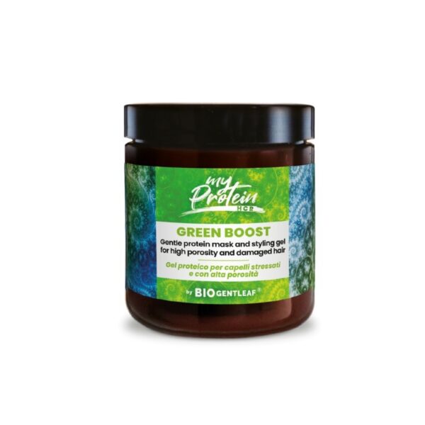 Green Boost Proteingel für gestresstes Haar 250 ml - Gentleaf