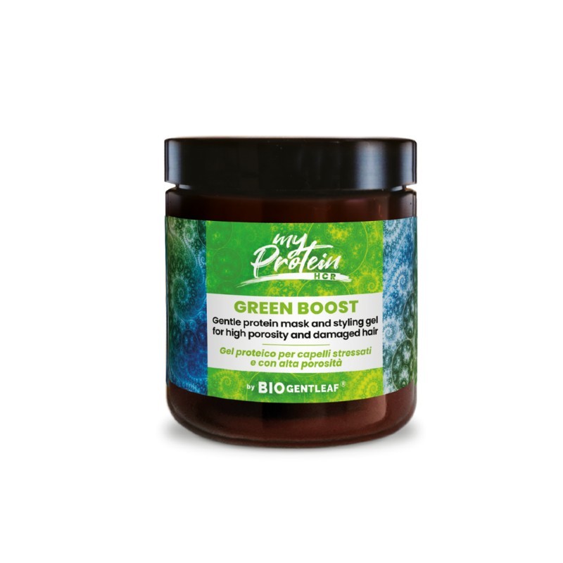 Green Boost Gel Proteico Capelli Stressati 250ml - Gentleaf