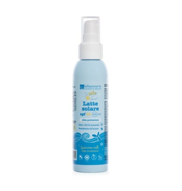 Sun Milk Spf 30 125 ml - Osolebio - La Saponaria