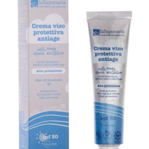 Protective anti-aging face cream Spf 30 40 ml - Osolebio - La Saponaria