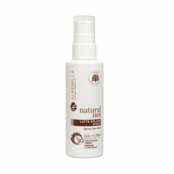 Latte Solare Spray Media Protezione Spf 30 - Alkemilla