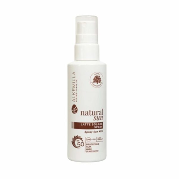 Latte Solare Spray Alta Protezione Spf 50 - Alkemilla