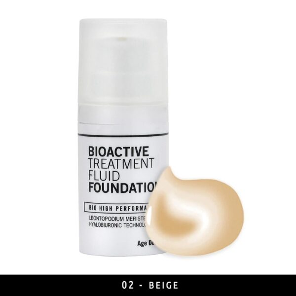 Bioactive fluid foundation 02 beige - Liquidflora