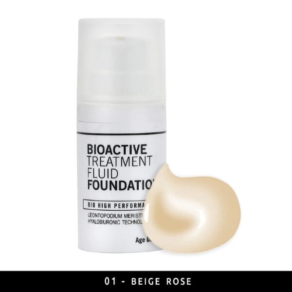 Bioactive fluid foundation 01 beige rose - Liquidflora