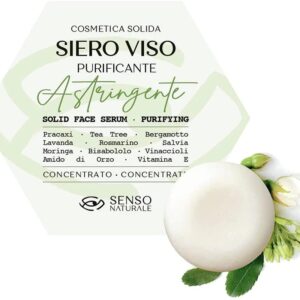 Siero Viso Purificante Astringente - Sensonaturale