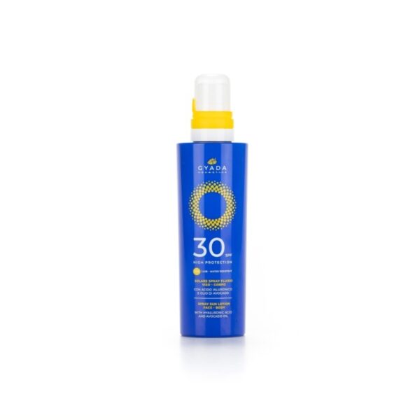 Solar Face Body Spray SPF30 Hoher Schutz - Gyada Cosmetics