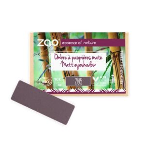 Rectangle Eyeshadow Refill 205 - Dark Purple - Zao Organic