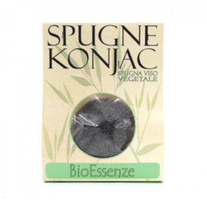 Schwarzer Konjac-Schwamm - Bio Essenze