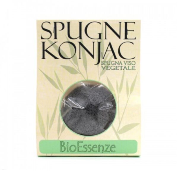 Black Konjac Sponge - Bio Essenze