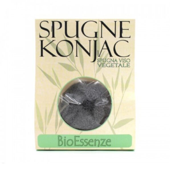 Spugna Konjac Nera - Bio Essenze